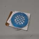 Chrome Plated Snap-in Shower Drain Cover Replacement, Welsan Stainless Steel 4-1/4" OD Round Shower Strainer Grid Easy to Install