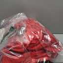 Carressa Linen 100% Egyptian Cotton Sheets Full Size - 800 Thread Count 4 Piece Cotton Sheets for Full Size Bed, Luxury Hotel Sheets, Soft, Cooling Sateen Bedsheet, Fits Upto 18" Mattress - True Red