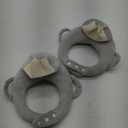 2 Pack Baby Pillow,Breastfeeding Pillow,Nursing Cushion for Bottle Feeding Comfort,Arm & Wrist Relief Pillow for Infant CareGray