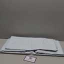 Duvet Cover King Size Set - Extra Soft King Size Duvet Cover 104 x 90 with 2 Pillow Shams - Hotel Luxury, Easy Care and Fade Free w/ Zipper Closures & Ties - Comfy Breathable Bedding Set (Ice Blue)