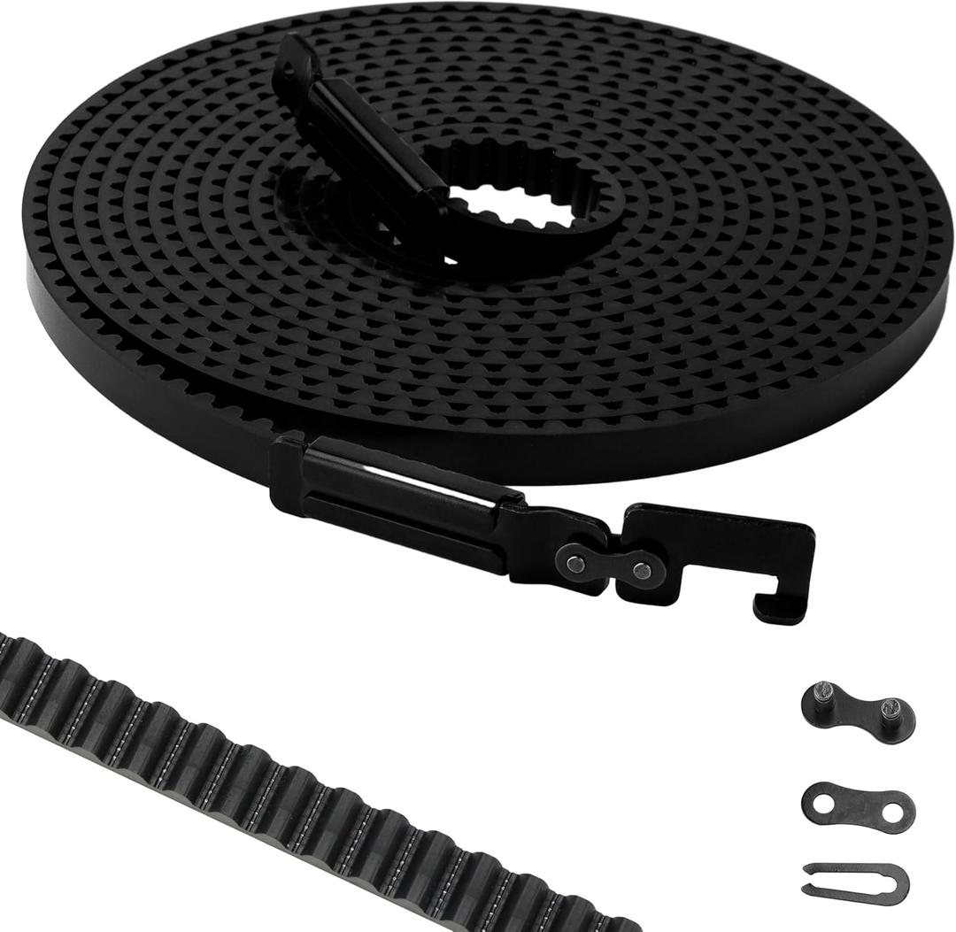 41A5434-11A Drive Belt for 7ft High Garage Doors, 234'' Garage Door Openers Belt 41A5434-11A, Replacement Belt Compatible with Chamberlain/LiftMaster/Sentex/Whisper Belt Drive Garage Door Opener