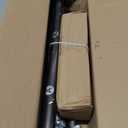 Bronze Curtain Rods for Windows 48 to 84 Inch, Decorative Heavy Duty Single-Side Adjustable 1'' Antique Brown Curtain Rod, Vintage Rustic Metal Drapery Pole for Farmhouse Bedroom Living Room (36''-88'' (1 Pack))