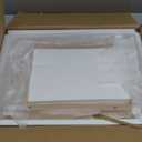 Half Steps for Seniors 3.5" Wooden Step Stool for Seniors with Non-Slip Rubber Feet, Sturdy Step Stool for Stairs, Solid Pinewood Platform Step for Indoor Use, 1 Piece