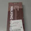 Elegant Walking Cane for Women, Foldable & Adjustable Cane for Seniors with Self-Standing Tip | Lightweight Mobility Aid for Stability & Balance Support (Blue&Red Floral Printed)