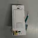 Lutron Maestro Motion Sensor Light Switch Indoor for Bathroom, Garage, Laundry Room, Any Bulbs, Occupancy Vacancy Sensor, Single-Pole, MS-OPS2-WH, White (1 Pack)