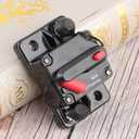 Gatuida 60 Amp Car Fuse Circuit Breaker 12V-36V Resettable Waterproof Auto Overload Protection for Marine Trailer Rv Electrical Systems