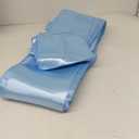 Satin Chair Sashes Ties - Babenest Upgraded 50 pcs Chair Ribbons Bows for Wedding Banquet Party Christmas Baby Shower Events Decoration (Baby Blue)