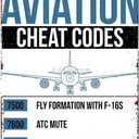 Funny Aviation Cheat Codes Fun ATC Pilot Geschenk Signs Wall Decor Vintage Metal Tin Sign Art Poster Fun Office Pub Kitchen Cafe Man Cave Bathroom Sign Wall Decoration Gift 8x12 Inch