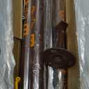 YaFex Heavy Duty Curtain Rods 32-120 Inch, 1 Inch Adjustable Bronze Curtain Rod for Windows, Long Window Treatment Rods with Aluminum Finials, Easy Installation