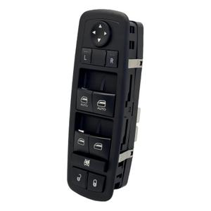 Front Driver Side Master Power Window Switch Control Compatible with 2016-2021 Dodge Durango Jeep Grand Cherokee Replace OE# 68289802AA 68289802AB
