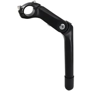 WEERAS Adjustable Quill Stem Aluminum Alloy Length 200mm Diameter 25.4mm, 60°Adjustable Angle, 2-Bolt Fixing Suitable for Fixed Gear Bikes, Urban Folding Bikes, MTB, Road Bikes, BMX