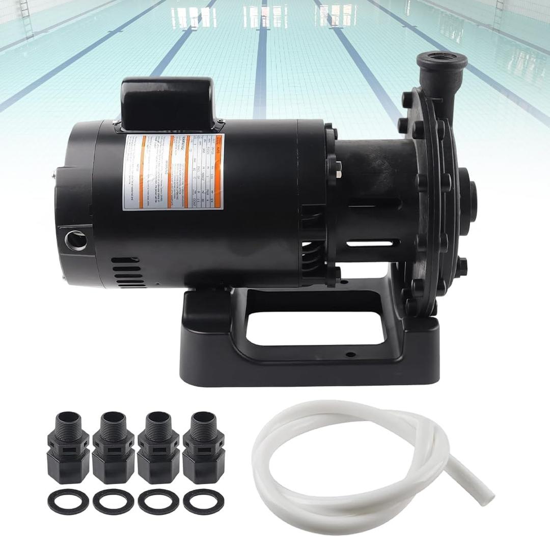 PB4-60 Booster Pump 3/4HP Compatible with Polaris 180 280 380 480 3900 Kreepy Krauly Letro Legend Pressure Pool Cleaners, Replacement for Polaris 180-480