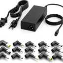 90W Universal Laptop Charger AC Adapter Replacement for Lenovo HP Dell ASUS Acer Samsung Sony Fujitsu Notebook Ultrabook Chromebook Latitude Inspiron Pavilion Power Supply Cord with 15 Tips