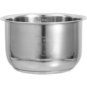 Uonlytech Stainless Steel Rice Cooker Liner - Electric Inner Pot Replacement for Pots and Pans