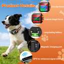 GPS Wireless Dog Fence System, Electric Dog Fence Using GPS Electric Satellite Technology, IPX7 Waterproof Rechargeable Design, GPS Dog Collar Has 2 Modes Circular and Free-Form Fence