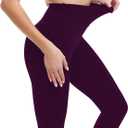 Ipletix Leggings for Women, High Waisted Women Leggings Yoga Pants (Purple)