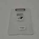 Hongri Clipboard with Storage, 8.5 x 11 Nursing Clip Board Foldable Storage for Nurses, Lawyers, Students, Classroom, Office, School, Size 13.4 x 9.4 X 0.9 in, Matte Clear