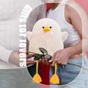 Cute Seagull Plush Pillow - Funny Fat Seagull Stuffed Animal, Kawaii Cartoon Design for Kids, Boys, and Girls - Perfect Sleeping Pillow Toy (Chicken)