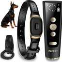 Dog Training Collar with Clicker - 4200Ft E Collar for Dogs Training IPX7 Waterproof with 3 Training Modes, Dog Training Collar for Dogs (15-140 lbs)