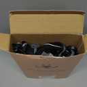 PUPTECK Escape Proof Dog Harness and Leash Set Upgraded No Pull Reflective Dog Vest with Lift Handle, Easy Control Pet Harness for Medium Large Dogs Training Walking Running (Grey/Black), XL