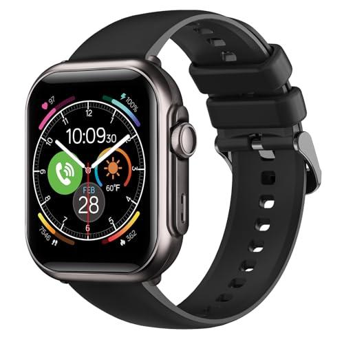 Banlvs Fitness Smart Watch for Men Women: 1.85" Smart Watch with 30 Days+1000 mAh Battery Life Make/Receive Call Heart Rate SpO2 Sleep Monitor 120+ Sport 5ATM Fitness Tracker