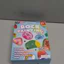 Dan&Darci Rock Painting Kit for Kids - Arts and Crafts for Girls & Boys Ages 6-12 - Craft Kits Art Set - Supplies for Rocks Paint - Best Tween Gift Ideas for Kid Activities Age 6 7 8 9 10 11 (Multi-color)
