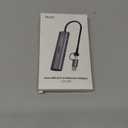 Acer USB to Ethernet Adapter, USBC Hub Ethernet 1Gbps with 3*USB 3.0, Aluminum Heat Dissipation, Driver Free, USB to Network Adapter for Windows 10, 8.1, Mac OS, Laptop, MacBook Pro, iPad, XPS, etc