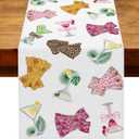 Moo Moos and Margaritas Party Decorations Table Runner Pajama Mexican Fiesta Girls Ladies Night Bachelorette Bridal Shower Home Kitchen Decor