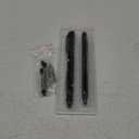 11-in-1 Multitool Pen Set with LED Light, Flathead & Phillips Screwdrivers, Level, Ruler, Bottle Opener, and Stylus, Christmas Stocking Stuffers for Men Adults, Gifts for Him, Husband, Black (Orange)