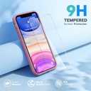 Miracase Designed for iPhone 11 Phone Case, with Screen Protector, Liquid Silicone Gel Rubber Full Body Drop Protection Shockproof Cover Phone Case for iPhone 11 6.1 inch, Blackcurrant
