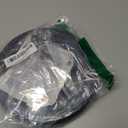 1Pcs 8 Inch Black Wheels for Walker - Universal Hard Rubber Walker Wheels Replacement, Fit Drive Rollator & Wheelchair Wheel, All-Floor Safe Rolling, Essential Walker Accessories