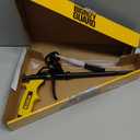 Spray Foam Gun, Professional Expanding Foam Dispensing Gun with 9 Nozzle for Insulation, Filling, Sealing & Caulking, PTFE Non-Stick Coating PU Insulating Applicator Kit (Yellow, 1 Pack)