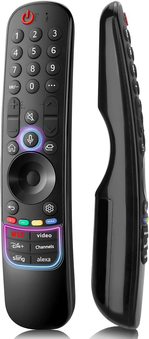 Universal for LG-TV-Magic-Remote-Control-Replacement UHD OLED QNED NanoCell MiniLED C1 C2 C3 C4 4K 8K Smart TVs,MR23GA with Pointer and Voice Function 2018-2024