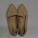 Amazon Essentials Women's Loafer Flat (Size 8, Camel Faux Leather)