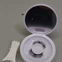 Magnetic Eyelashes with Applicator Natural Look: 4 Pairs, No Glue and Liner Needed, Wendy Lashes, CX0220, 079+B01