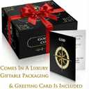 God's Path Compass Communion & Confirmation Gift for Teenage Boys | Baptism Religious Gifts for Men, Christian, Catholic, Graduation | Sentimental & Inspirational Present Greeting Card Included