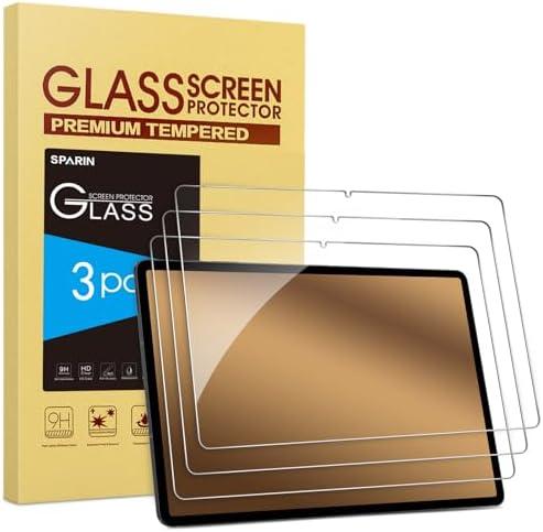 SPARIN 3 Pack Screen Protector for Samsung Galaxy Tab A9 Plus 11 Inch 2023, Tempered Glass Tablet Screen Protector for Galaxy Tab A9+ 5G (SM-X210/X216/X218), Case Friendly, Anti Scratch