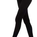 Yilanmy Cable Knit Sweater Tights for Women Opaque Thick Thermal Tights Warm Winter Stockings (M)