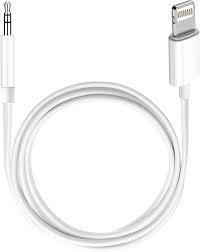 Seulliya (Apple MFi Certified) iPhone AUX Cord for iphone,Lightning to 1/8 Inch Audio Cable,3.3ft, Headphone Jack Adapter Male Aux Stereo Audio Cable Compatible for iPhone 14/13/12/11/XR/X/8/7 (White)