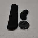 Gimars Upgrade Enlarge Silky and Superfine Fabric Gel Memory Foam Keyboard Wrist Rest Set, Ergonomic Keyboard Mouse Wrist Support for Typing Pain Relief, Comfort for Office, Gaming, Computer, Black