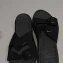 COFACE Womens Orthotic Slides Comfort Plantar Fasciitis Arch Support Slip on Flat Sandals Ladies Soft Cushion Fashion Yoga Mat Slippers With Adjustable Straps (9.5, All-black)