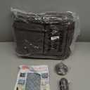 Customizable Magnetic Thermal Insulated Door Curtain with Perspective Window, 5 Layers Oxford&Cotton Cover Blanket Insulation for Winter/Doorway/Attic/Front/Back/Sliding Doors, Keep Cold Out, Brown 