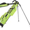 Golf Stand Bag, Lightweight Golf Easy Carry Bag with Padded Strap，Durable Pitch n Putt Golf Bag, Practice Ranger Sunday Golf Bag for Men&Women