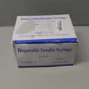 U-100 1/2ml 31ga Disposable Syringe and 31G x 6 mm (1/4) Needle, Lab Dispensing Supplies, 100Pack