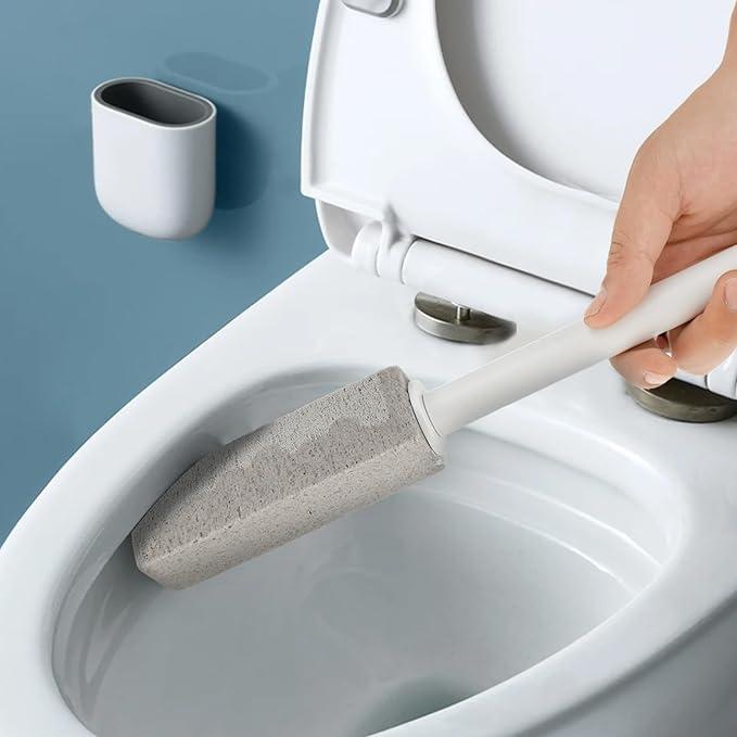 4pcs Pumice Cleaning Stone Powerful Pumice Stone with Long Handle Removable Pumice