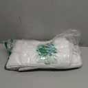 Crib Mattress Protector Sheets Waterproof 2 Pack, Quilted Crib Mattress Pad Cover Fitted Fits for Toddler Bed Mattress, White, 52 x 28