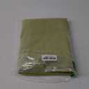 Soft Caddice Faux Linen 2 Side Table Runner, eco-Friendly Fabric Handcrafted Runner, Green 12 x 120 Inch