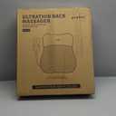 Back Massager, Rolling Up and Down Back Massager with Heat, Back Massage 4D Kneading for Pain Relief Deep Tissue, Ultrathin Shoulder Massager Gift for Women Men Parents Christmas