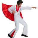 Elvis Costume - Elvis Presley Fancy Dress - Mens, M