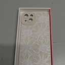 MZELQ for iPhone 15 Plus Case, Silicone Floral Flowers Sunflowers Cute Pattern, Camera Protection Soft Slim Phone Cover for Girls Women -White